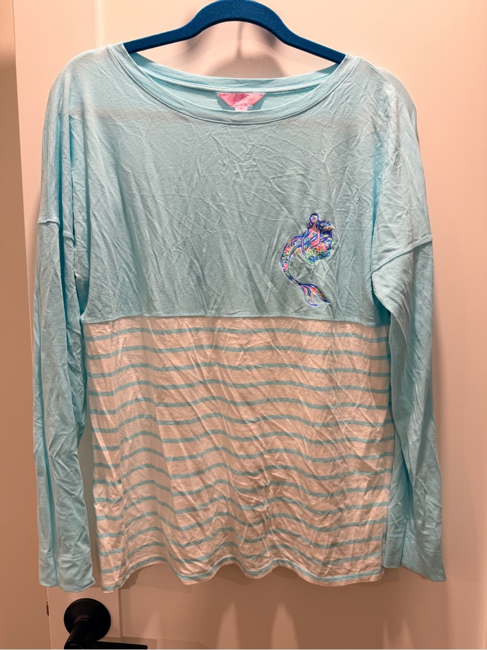 Lilly Pulitzer Finn Long Sleeve with Mermaid